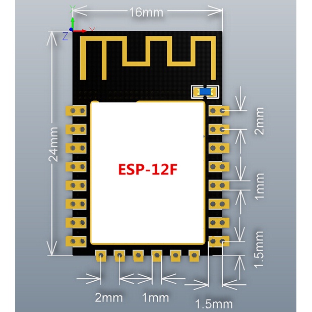 Bảng Mạch Wifi Esp8266 Esp-12E Esp-12F Esp-07 Esp-01 X