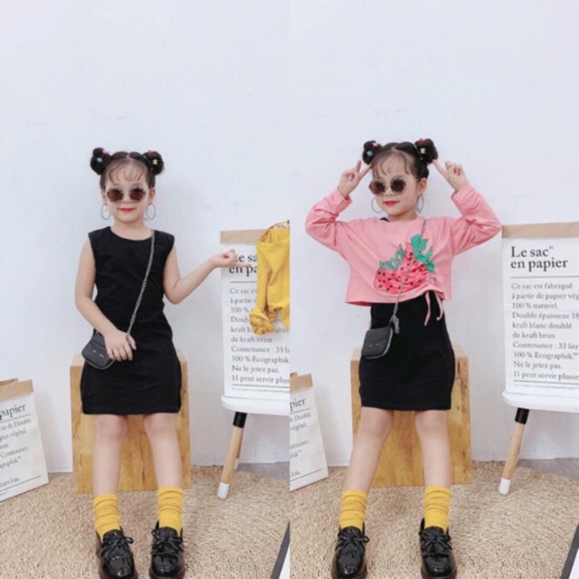 [ ##Rẻ vô địch] đầm bé gái siêu cá tính###%