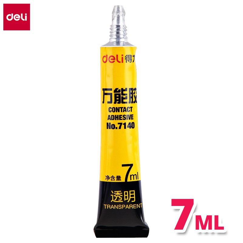 Keo Siêu Dính Đa Năng Deli - 7ml/ 20ml - Phù Hợp Sửa Chữa, Ghép Nối - Có Thể Dán Trên Mọi Bề Mặt - 7140/7149