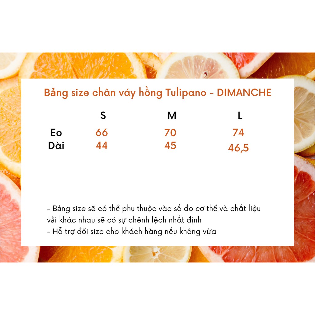 Chân váy chữ A Tulipano màu hồng chất vải kaki Hàn Quốc mềm mại đàn hồi kèm gift box | BigBuy360 - bigbuy360.vn