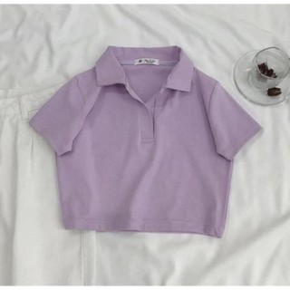 Áo Croptop POLO thời trang Nữ
