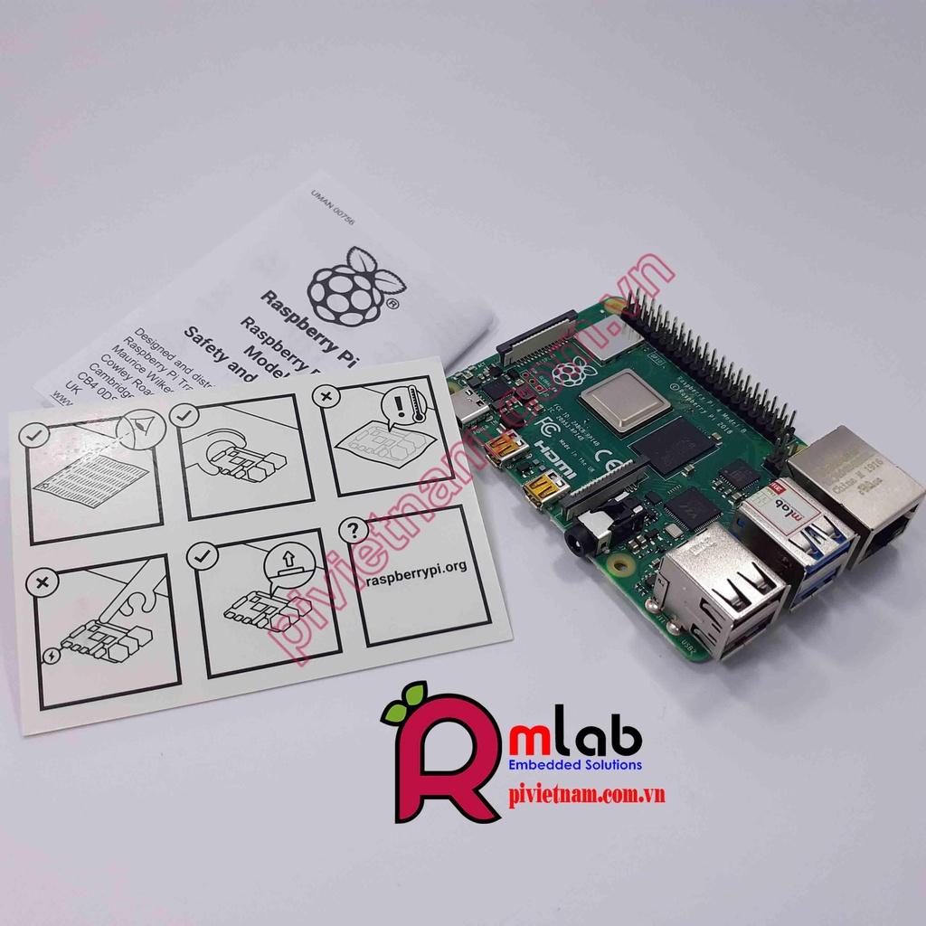 Raspberry Pi 4 Model B Phiên bản mới nhất 2019