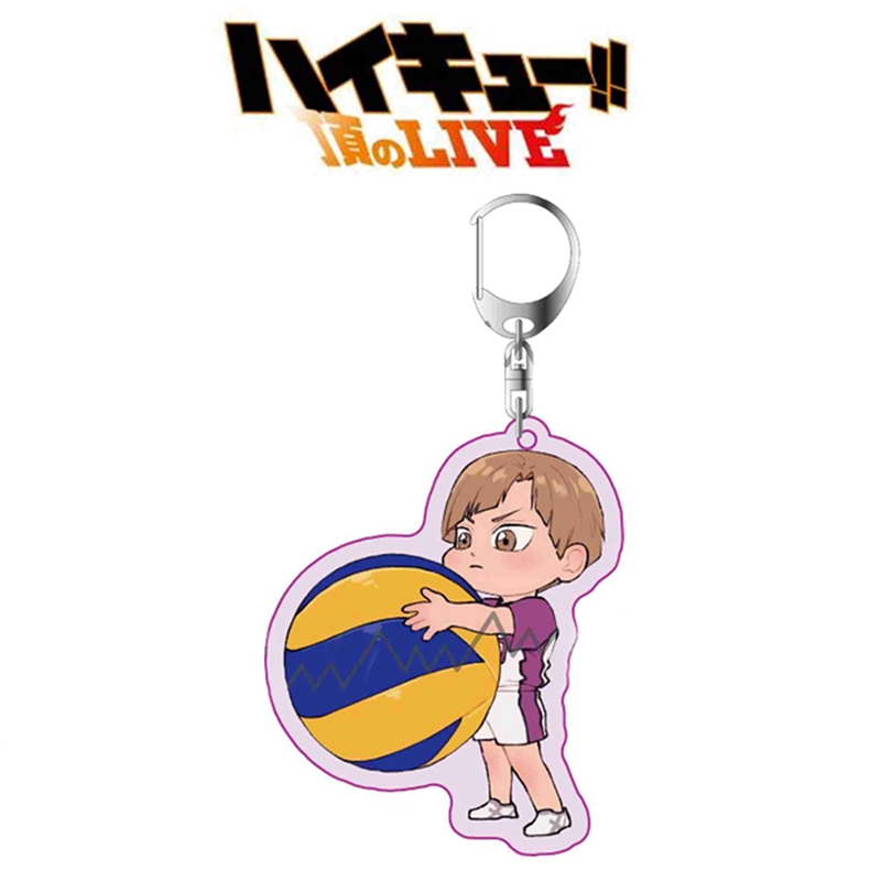 Tmdbyx Móc khóa hình nhân vật hoạt hình Karasuno