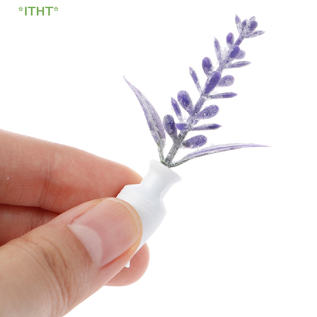 Bình Hoa Mini Tỉ Lệ 1: 12 Dùng Để Trang Trí Nhà Búp Bê Mới