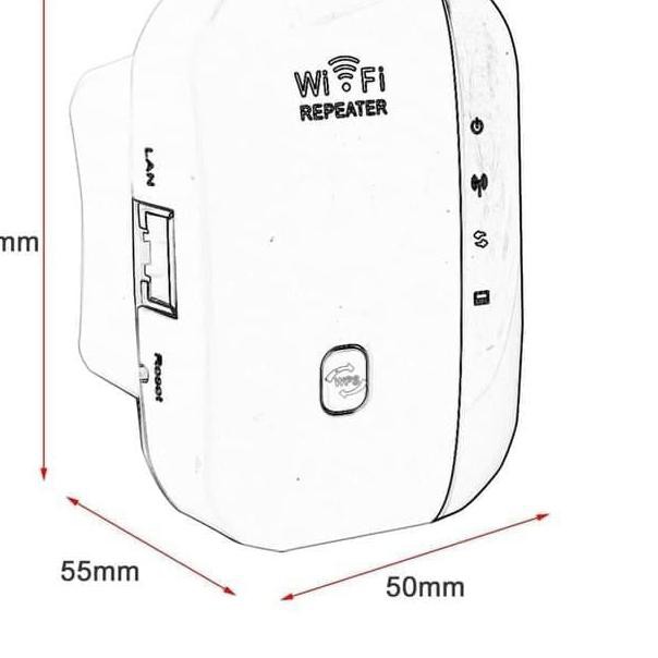 Thiết bị khuếch đại tín hiệu Wifi Zim139 300Mbps
