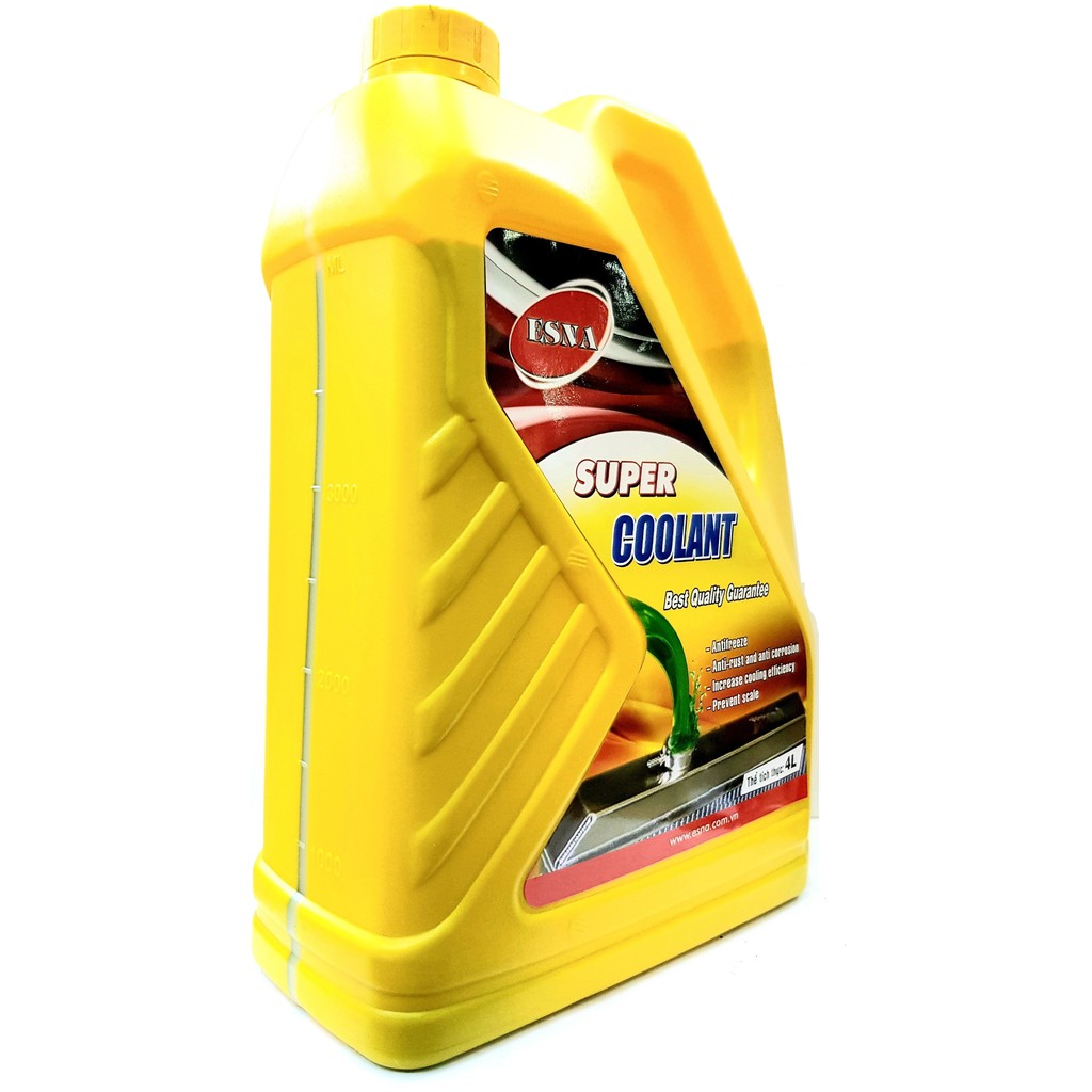 ESNA SUPER COOLANT 4L Nước làm mát xanh/ đỏ