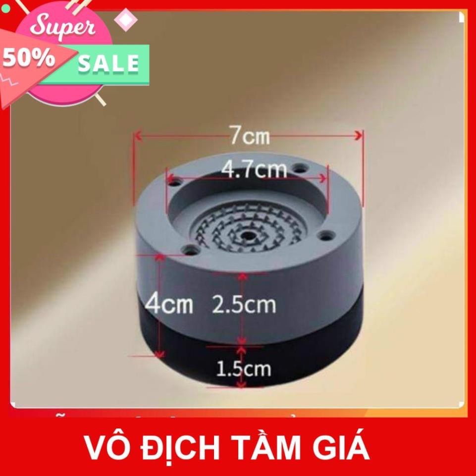 Đế Cao Su Chống Rung Máy Giặt ⚡𝐅𝐑𝐄𝐄 𝐒𝐇𝐈𝐏⚡ Chiếc Chống Rung Chống Ồn Hiệu Quả (1 bộ - 4 cái)