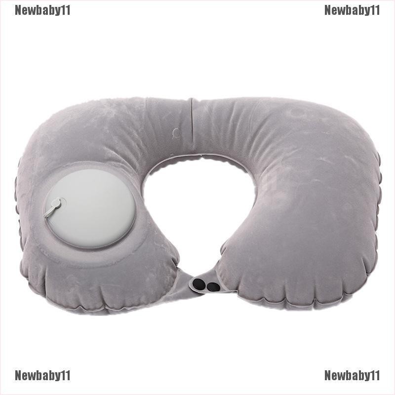Gối Kê Cổ Bơm Hơi Tự Động Hình Chữ U Siêu Nhẹ