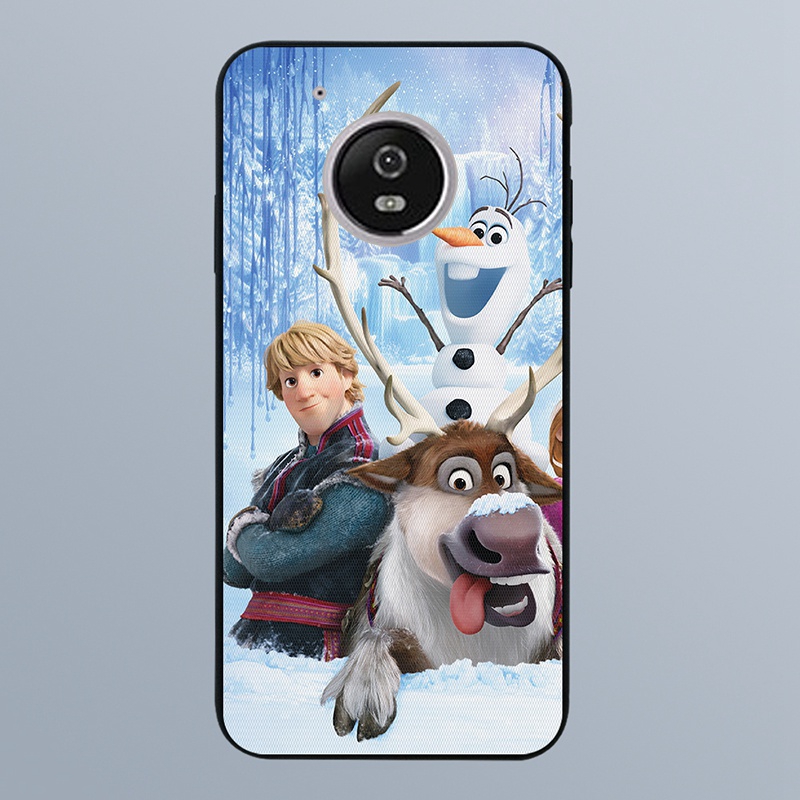 Motorola Moto C E4 G5 G5S X4 Plus Frozen 4 Silicon Case Cover