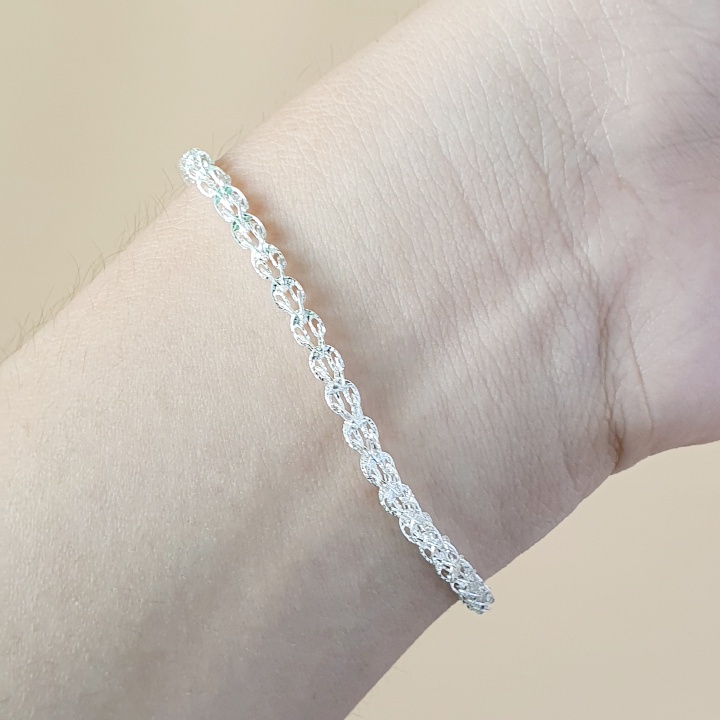 Vòng Tay Lắc Tay Nữ Bạc 925 Đuôi Phụng LTU559 BẠC HIỂU MINH
