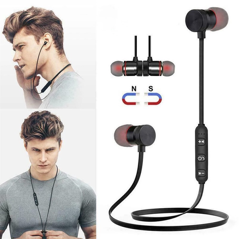 Tai nghe bluetooth từ tính có mic kiểu dáng thể thao 4.1 Fashion
