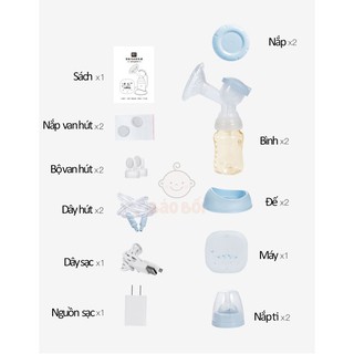 Máy Hút Sữa Điện Đôi Nevi
