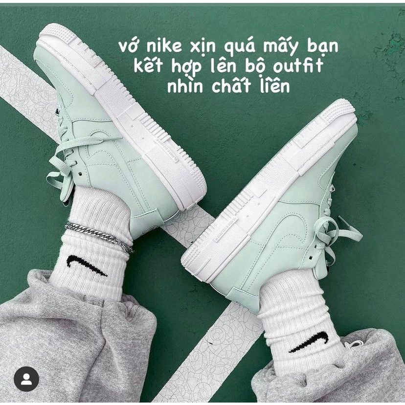 Vớ Nike real chính hãng siêu dày và êm ái cổ cao cổ lửng cổ thấp trắng đen ấm áp