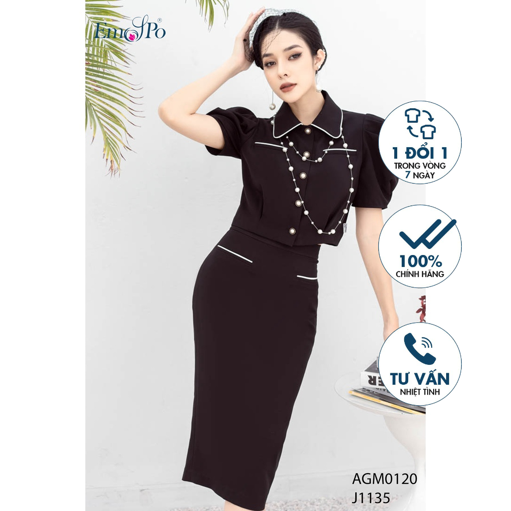 Chân váy bút chì thiết kế Emspo J1135