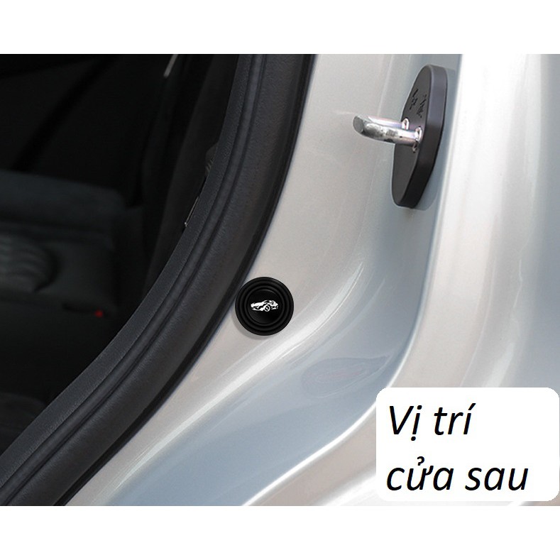 Núm cao su giảm chấn PHÁT QUANG silicone chống ồn tiếng va đập khi đóng cửa xe hơi đóng cốp hay caplo ô tô