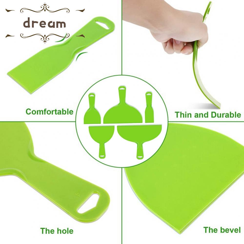 【DREAMLIFE】1 X Plastic Filling Cutter Glass Scraper Spreader Putty Mixer Skimmer Pain Parts