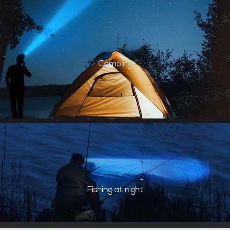 Đèn Pin Đeo Đầu 5 Bóng LED Có Thể Sạc Lại Dùng Khi Đi Săn/Câu Cá/Đạp Xe/Câu Cá/Đạp Xe Ngoài Trời