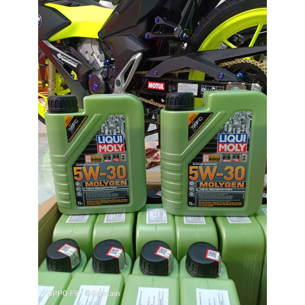 Nhớt Liqui Moly Gen 5W-30 tổng hợp  Cao Cấp Xe Tay Ga " Có Chiết Lẻ "