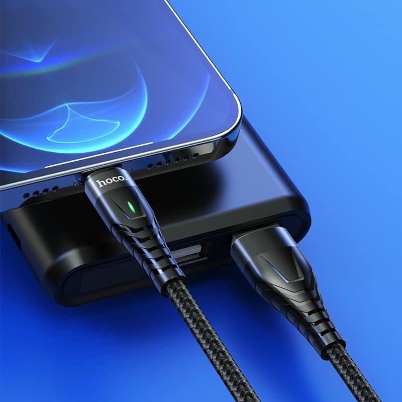✔️FREESHIP ✔️CÁP SẠC NHANH và TRUYỀN DỮ LIỆU HOCO ME3 Typec 3A(1m-2m) có đèn led báo Dây dù siêu bền- cho Oppo..Android