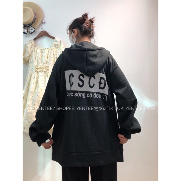 Áo hoodies phản quang cuộc sống cô đơn( ảnh thật)