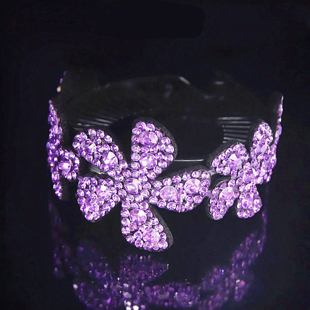 Kẹp tóc trang trí hình hoa cho nữ