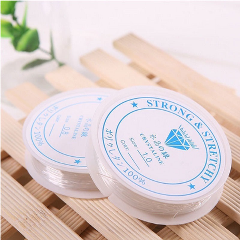 Cuộn dây cước trong suốt làm đồ trang sức thủ công tiện dụng diy