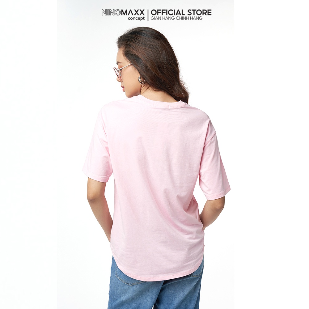 NINOMAXX Áo thun Graphic Nữ Cotton 2203029