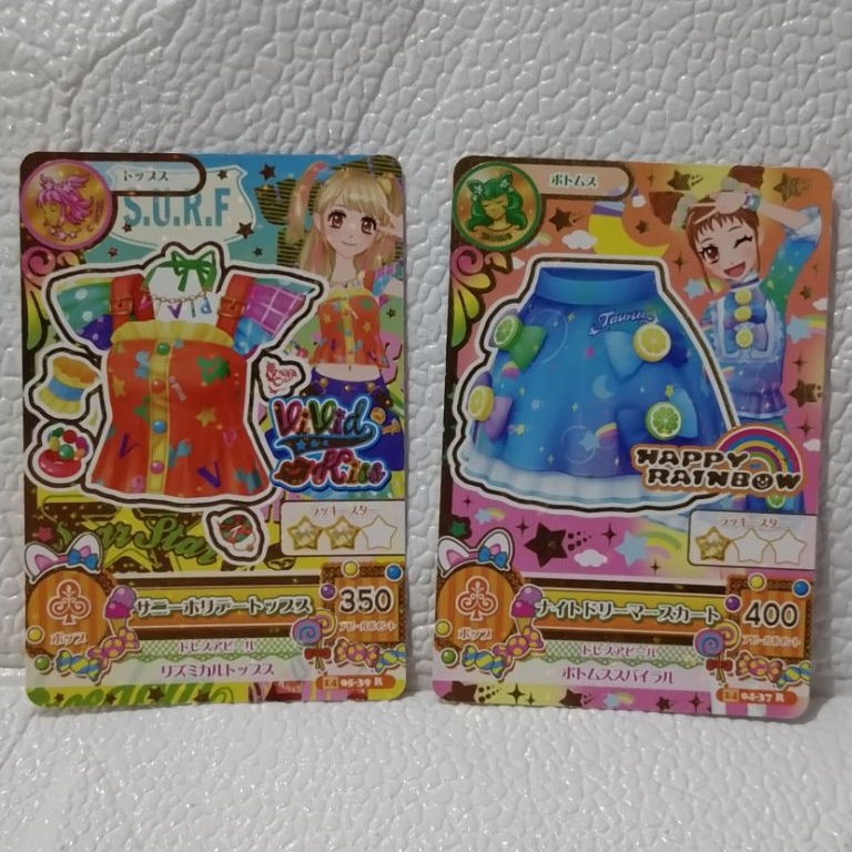 Thẻ Hình Các Nhân Vật Trong Aikatsu Nhật Bản Xinh Xắn