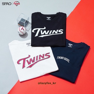 𝗦𝗣𝗔𝗢 𝘅 𝗟𝗚 𝗧𝗪𝗜𝗡𝗦 áo phông unisex - áo bóng chày 𝗧𝗪𝗜𝗡𝗦 ⚾️