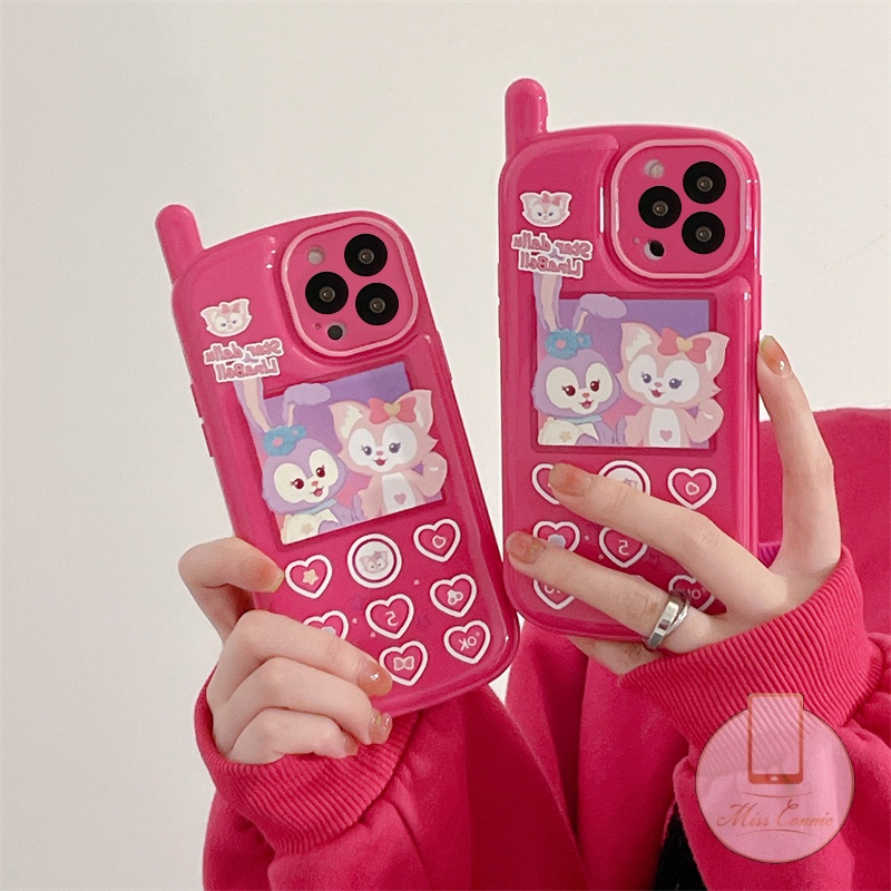 Ốp Điện Thoại TPU Mềm Họa Tiết Disney Linabelu StellaLou Cho iPhone 11 12 13 14 Pro MAX 7 8 Plus XR X XS MAX SE 2020