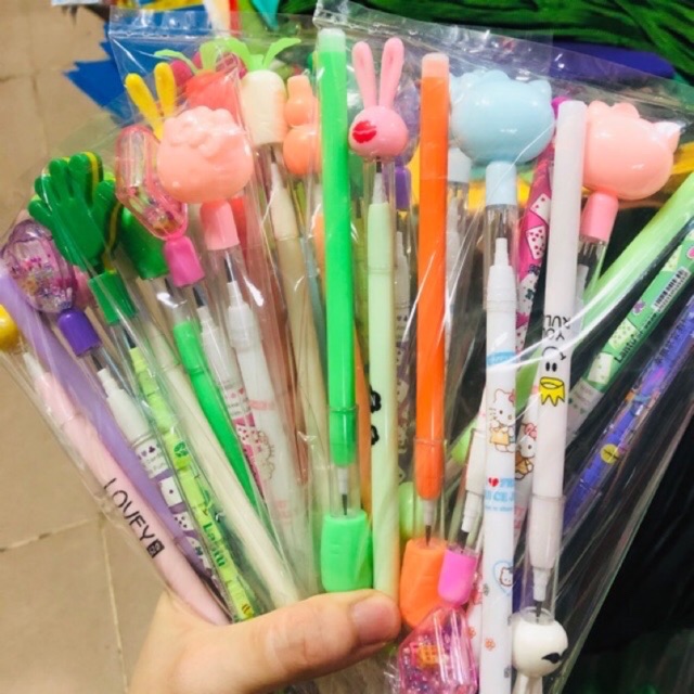 Set 10 bút chì đốt siêu cute