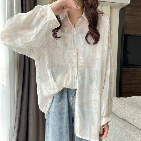 Áo Sơ Mi Mỏng Chống Nắng Mùa Hè Mẫu Mới 2022 Thiết Kế Cảm Giác Cho Nữ