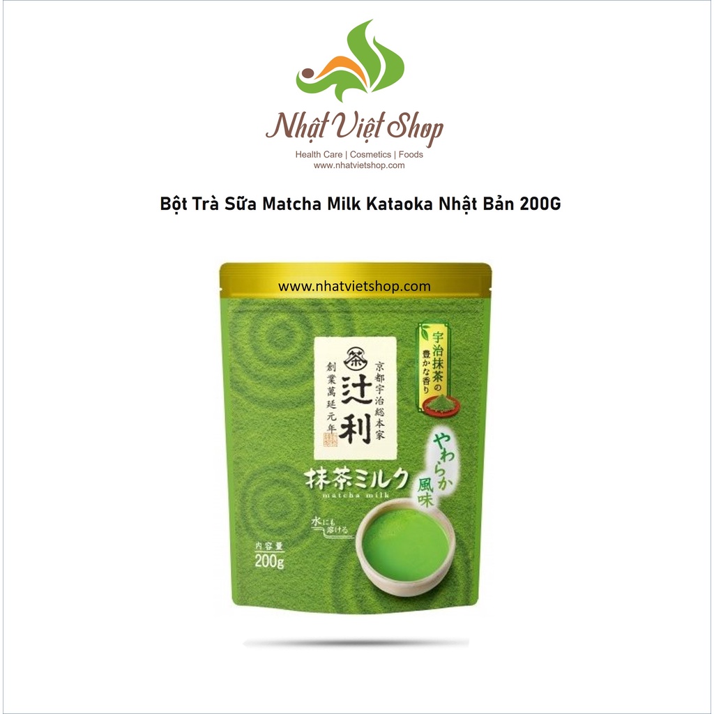 Bột Trà Sữa Matcha Milk Kataoka Nhật Bản 200G