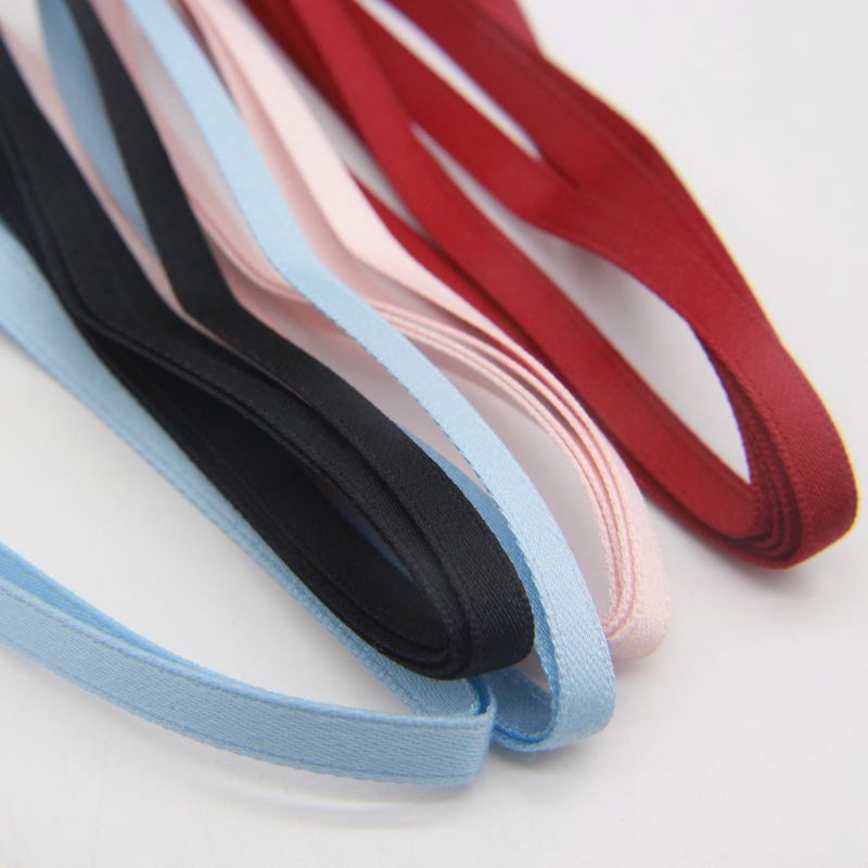 Cuộn Dây Ruy Băng Cotton Mờ 6Mm Dài 5 Yards Dùng Làm Kẹp Tóc Handmade DIY