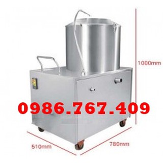 Máy cạo vỏ khoai công nghiệp 100kg h - ảnh sản phẩm 2