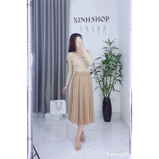 [HOT] Áo Len Tăm Trễ Vai Hàng Loại 1 Siêu Dày Dặn | BigBuy360 - bigbuy360.vn