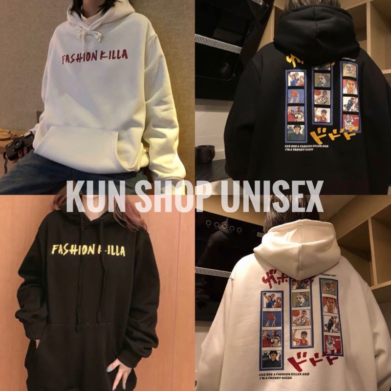 ÁO KHOÁC HOODIE Bóng rổ SHOHOKU UNISEX nam nữ