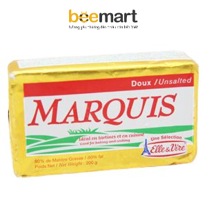 Bơ lạt Marquis Elle & Vire 200g