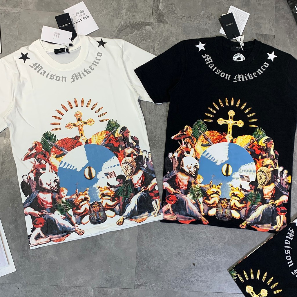 Áo Thun Mùa Hè, Áo Phông Nam In Hình 3D Phong Cảnh Chất Liệu Thun Cotton Co Giãn 4C - AC98 - Xuongmaytrungkien | BigBuy360 - bigbuy360.vn