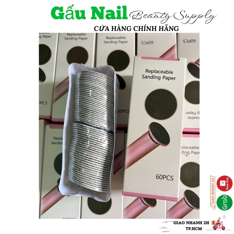miếng chà gót chân, Nhám chà gót chân