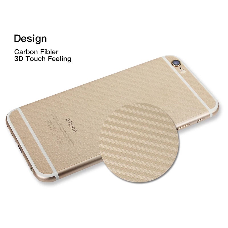 5 Miếng Dán Lưng Điện Thoại Bằng Sợi Carbon Cho compatible for iPhone 14 13 12 11 Pro Mini Xs Max Xr X 8 7 6s 6 Plus 5s 5 Se2 Se 2020