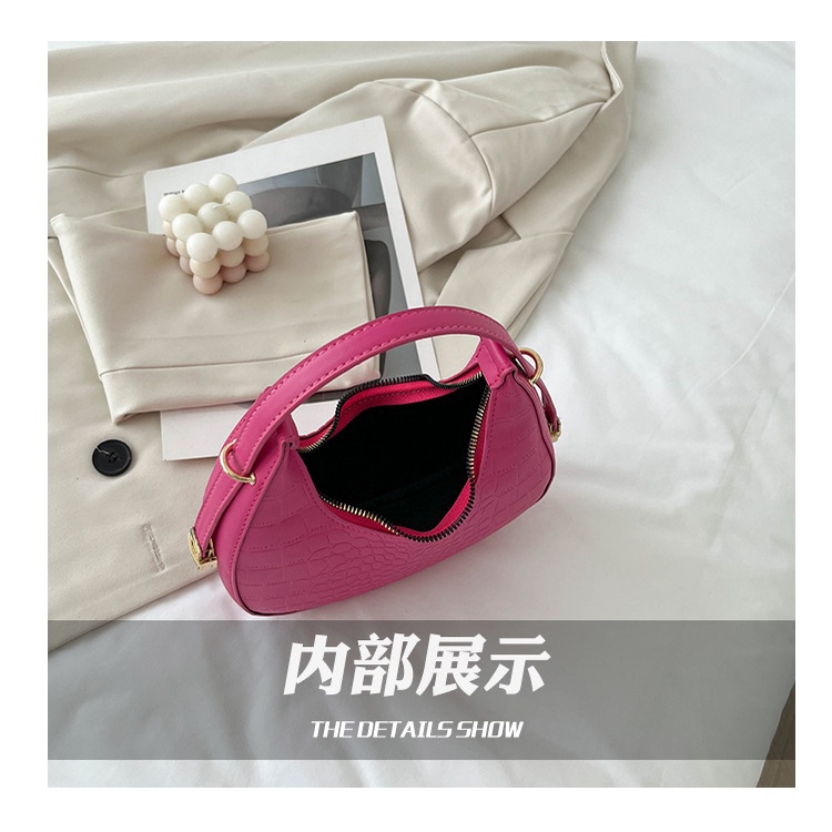 Túi đeo dưới cánh tay phong cách Pháp sang trọng thời trang mùa hè 2022 cho nữ