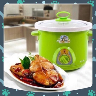Nồi kho cá - nấu cháo chậm đa năng 1,5l-2,5l bảo hành 12 tháng