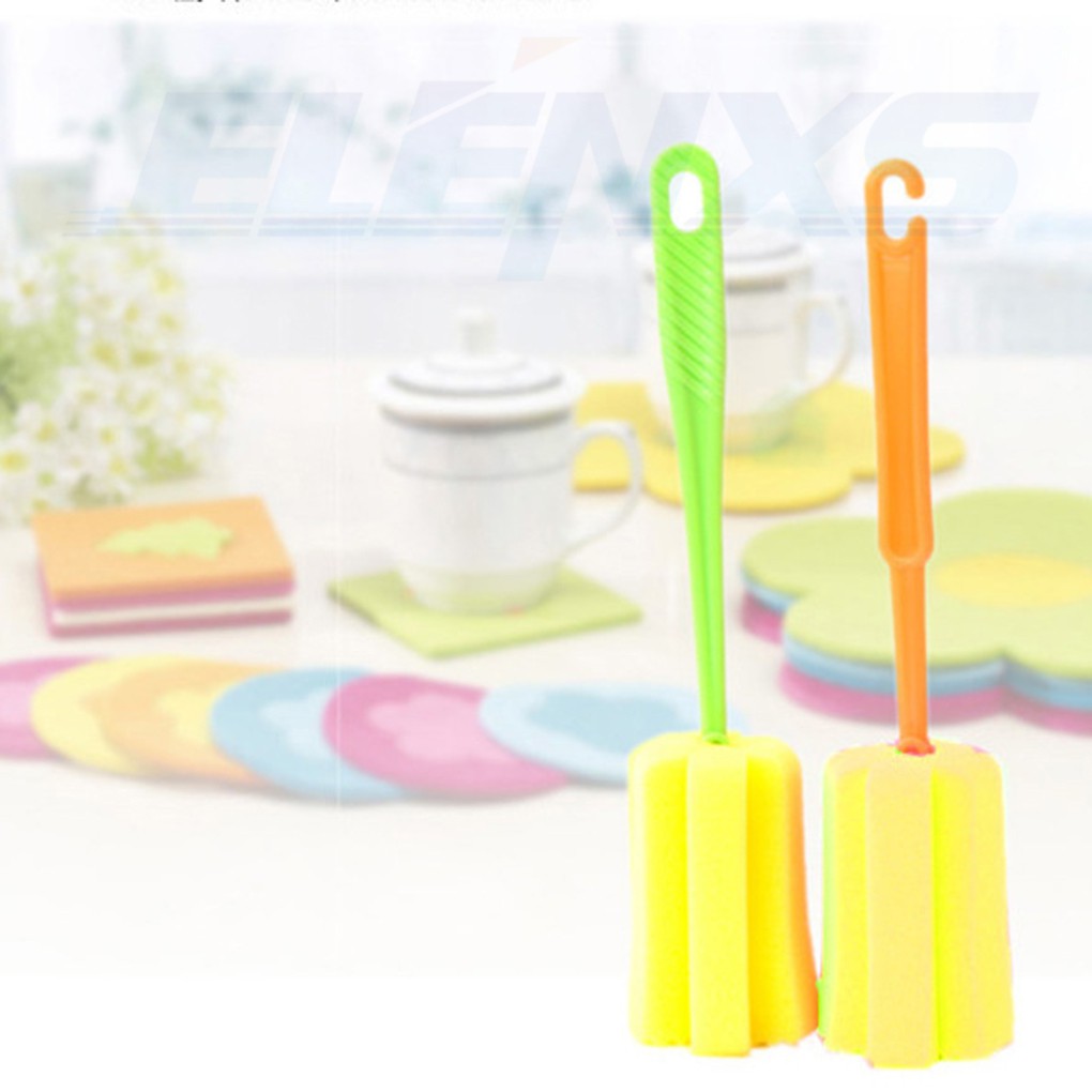 Cọ Rửa Ly Có Tay Cầm Dài Tiện Lợi