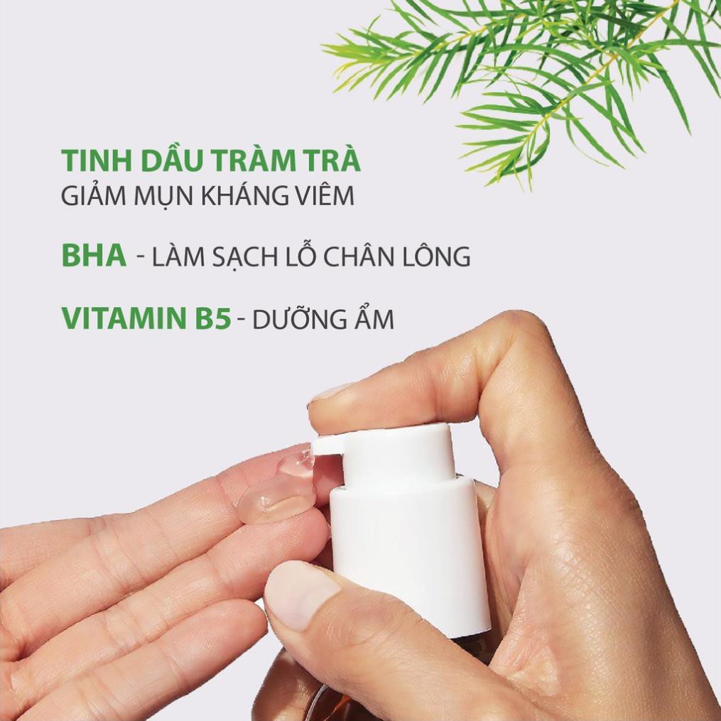 Sữa Rửa Mặt Tràm Trà Hỗ Trợ Ngăn Ngừa Mụn Từ Tinh Dầu Tràm Trà Thiên Nhiên MILAGANICS 100ml (Chai)