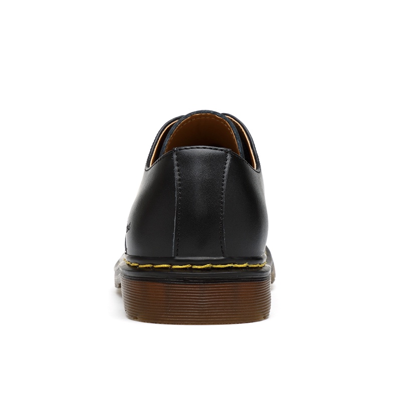 Giày martin Dr. Martens Air Wair 1461 bằng da thật sành điệu cá tính cho cặp đôi