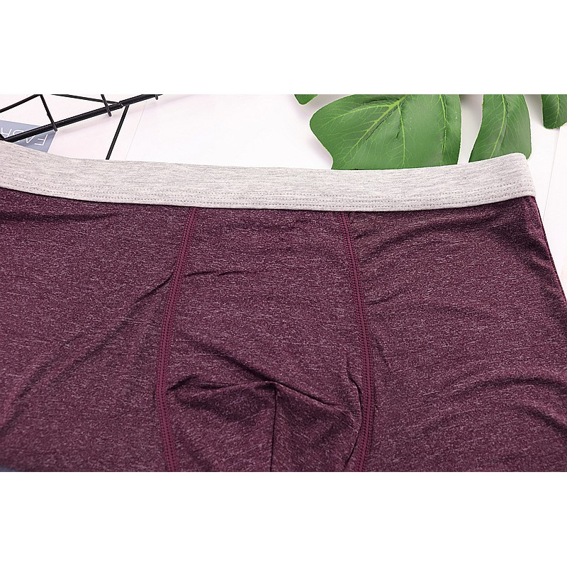 Quần lót nam boxer sịp đùi nam NuciFera CX8 chất Thun lạnh co dãn ôm mông màu tiêu đốm sang trọng