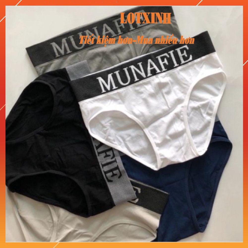 Combo 3 quần lót nam dáng tam giác kháng khuẩn cao cấp nâng mông co giãn xuất nhật LOTNAM05
