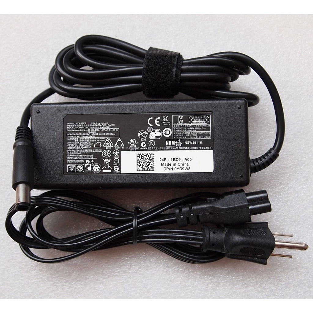 Sạc dành cho Laptop Dell Latitude E6440 Adapter 19.5V-3.34A, 19.5V-4.62A