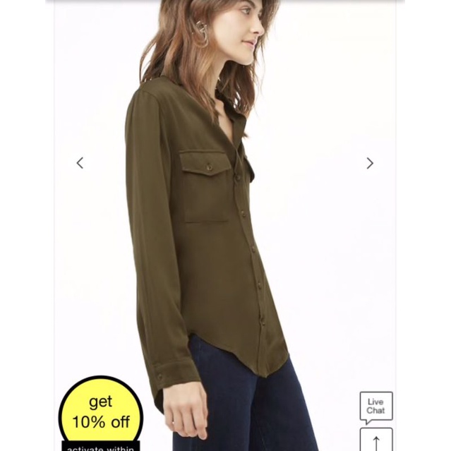 Áo sơ mi F21 Flap Pocket Shirt